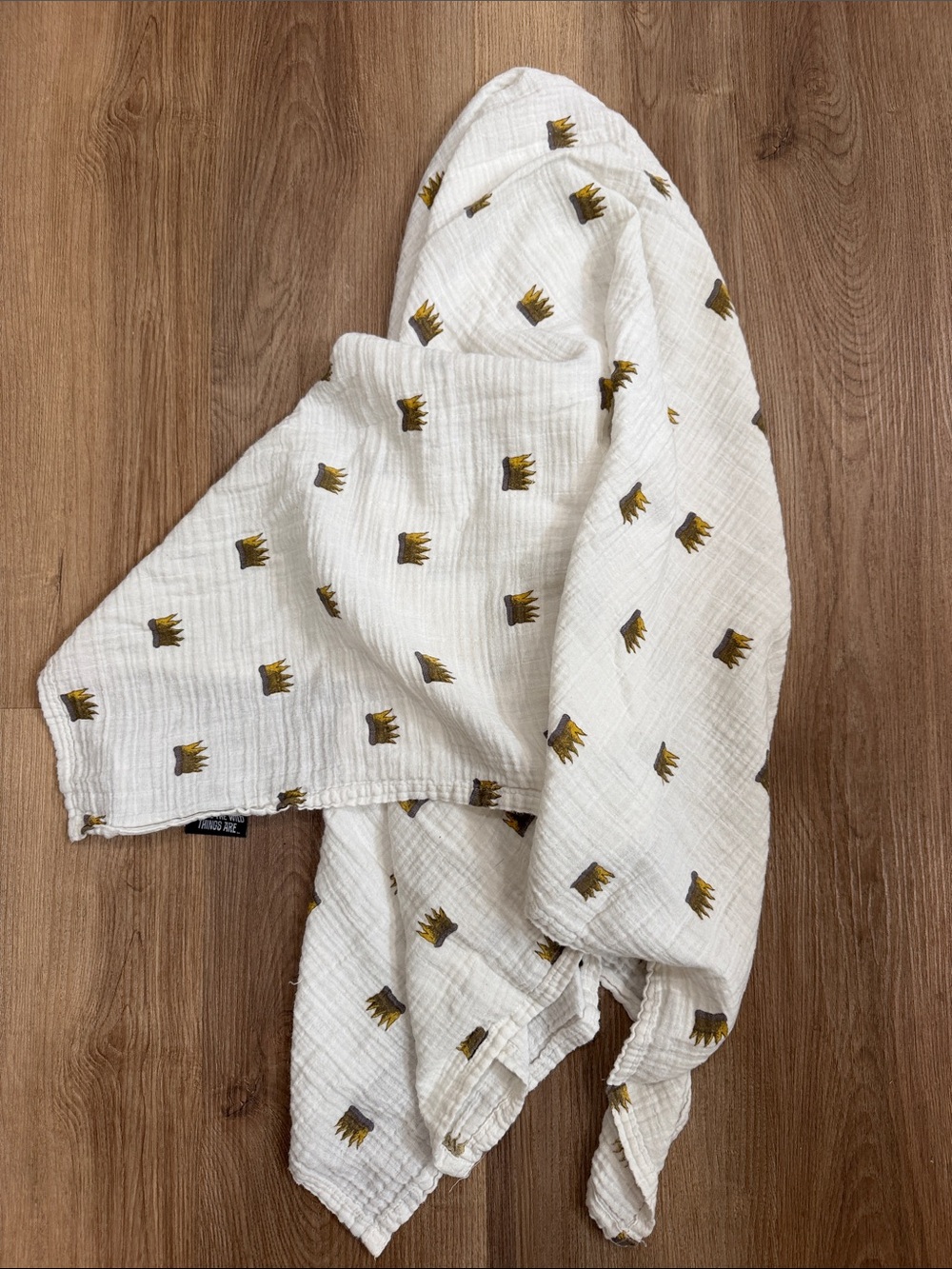 Where the Wild Things Are Organic Cotton Muslin Baby Blanket Pottery Barn Kids
